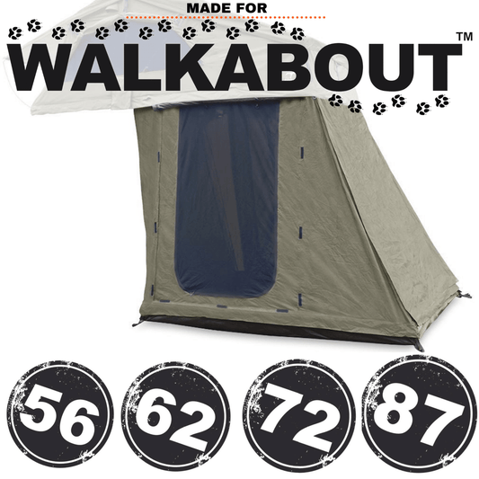 23ZERO Walkabout 56 Tall Olive Annex Rooftop Tent