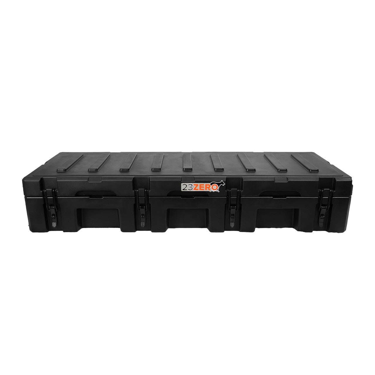 23ZERO 102L Black Overland Gear Storage Box for Pickup Trucks, SUVs & Crossovers - Lockable and Stackable Heavy-Duty Travel Box