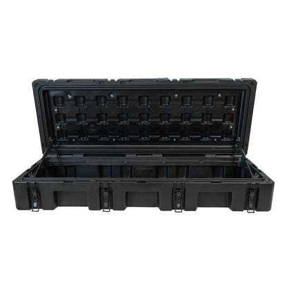 23ZERO 102L Black Overland Gear Storage Box for Pickup Trucks, SUVs & Crossovers - Lockable and Stackable Heavy-Duty Travel Box