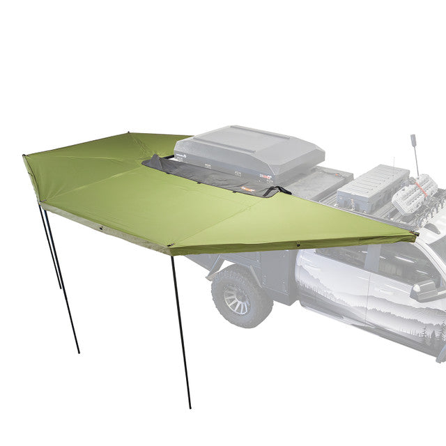 23ZERO Peregrine PRO 6 270° Right Overland Awning with Bracket Kit 3 for Pickup Trucks, SUVs & Crossovers - Expansive Coverage for Outdoor Adventures