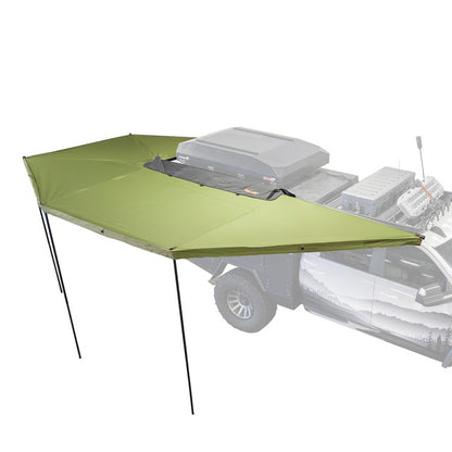 23ZERO Peregrine PRO 6 270° Right Overland Awning with Bracket Kit 3 for Pickup Trucks, SUVs & Crossovers - Expansive Coverage for Outdoor Adventures