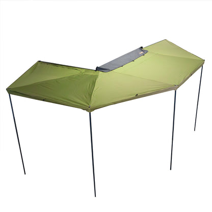 23ZERO Peregrine PRO 6 270° Right Overland Awning with Bracket Kit 3 for Pickup Trucks, SUVs & Crossovers - Expansive Coverage for Outdoor Adventures
