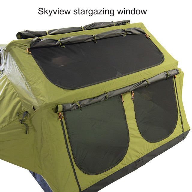 23ZERO Walkabout 87 2.0 Rooftop Tent for Pickup Trucks, SUVs & Crossovers -Now with Heater/Cooler Port for Easy Temperature Control