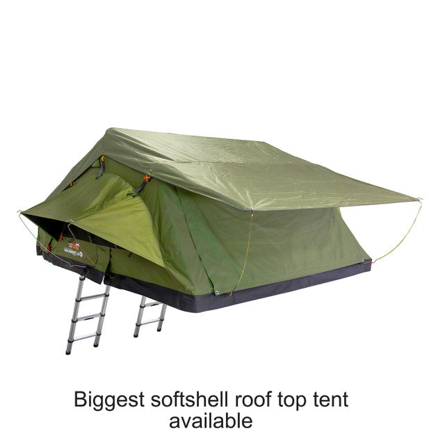 23ZERO Walkabout 87 2.0 Rooftop Tent for Pickup Trucks, SUVs & Crossovers -Now with Heater/Cooler Port for Easy Temperature Control