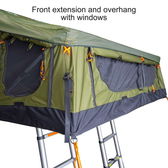 23ZERO Walkabout 87 2.0 Rooftop Tent for Pickup Trucks, SUVs & Crossovers -Now with Heater/Cooler Port for Easy Temperature Control