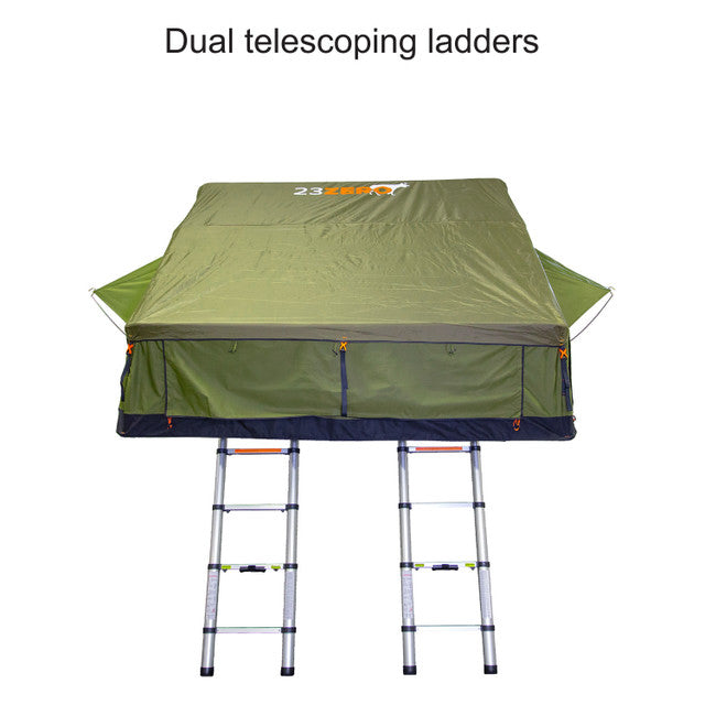 23ZERO Walkabout 87 2.0 Rooftop Tent for Pickup Trucks, SUVs & Crossovers -Now with Heater/Cooler Port for Easy Temperature Control