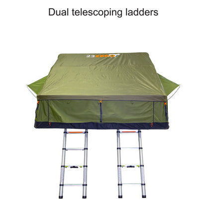 23ZERO Walkabout 87 2.0 Rooftop Tent for Pickup Trucks, SUVs & Crossovers -Now with Heater/Cooler Port for Easy Temperature Control