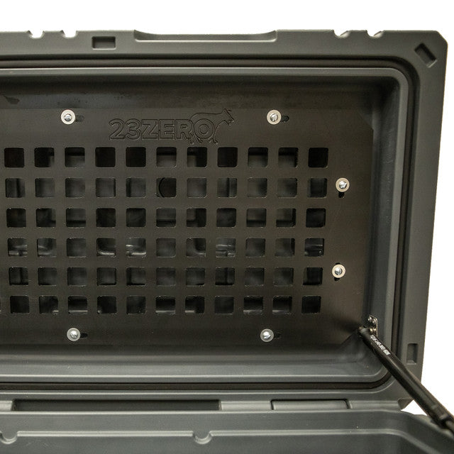 23ZERO 102L Overland Gear Storage Box with MOLLE Panel Set - Customizable Tactical Storage Box for Overlanders