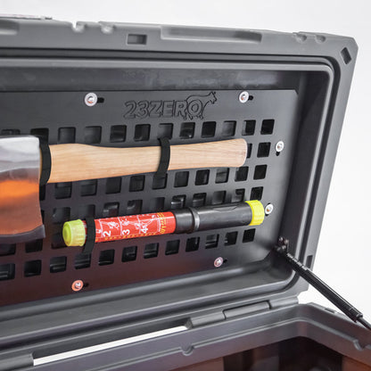 23ZERO 102L Overland Gear Storage Box with MOLLE Panel Set - Customizable Tactical Storage Box for Overlanders