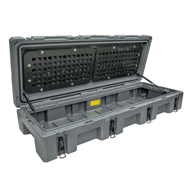23ZERO 102L Overland Gear Storage Box with MOLLE Panel Set - Customizable Tactical Storage Box for Overlanders