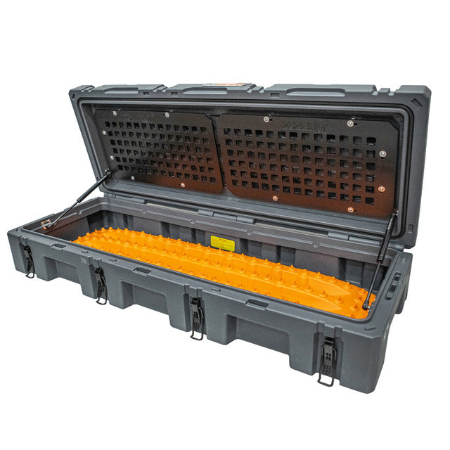 23ZERO 102L Overland Gear Storage Box with MOLLE Panel Set - Customizable Tactical Storage Box for Overlanders