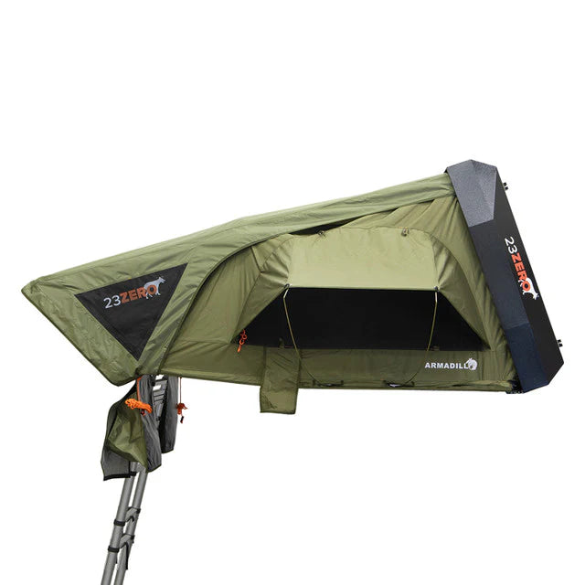 23ZERO Armadillo A2 Right Hard Shell Rooftop Tent for Pickup Trucks, SUVs & Crossovers - 4 Season