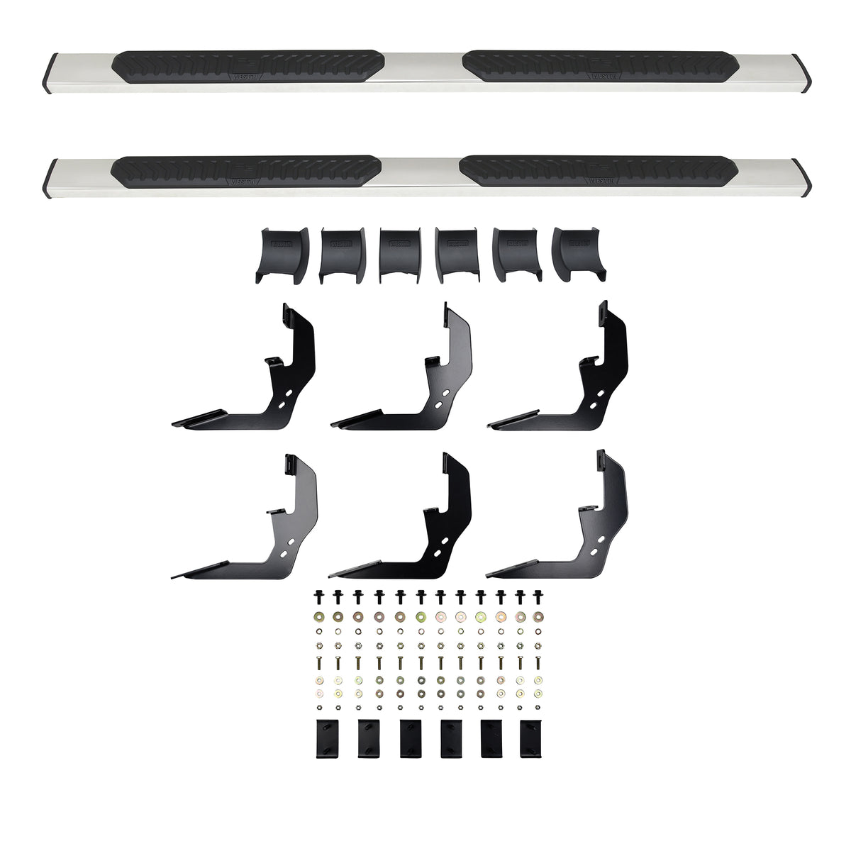 Westin R5 Nerf Bars Polished Stainless Steel – Fits 2019-26 Silverado/Sierra 1500 Crew Cab & More