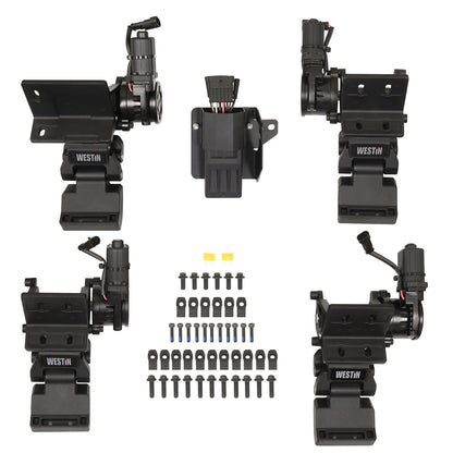 Westin Pro-E Power Running Boards Textured Black – Fits 2015-26 Colorado/Canyon Crew Cab & More