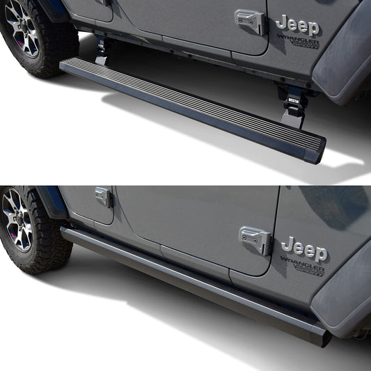 Westin Pro-E Power Running Boards Textured Black – Fits 2018-25 Wrangler 4 Door & More