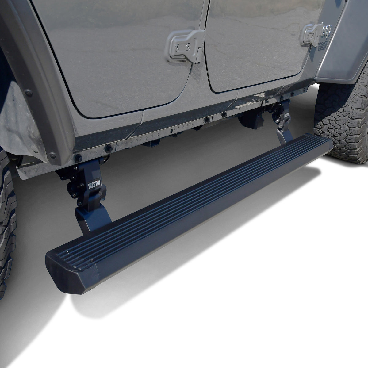 Westin Pro-E Power Running Boards Textured Black – Fits 2018-25 Wrangler 4 Door & More