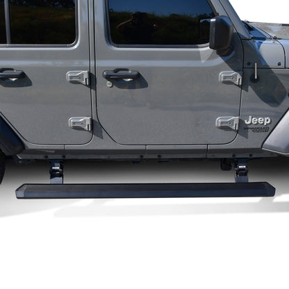Westin Pro-E Power Running Boards Textured Black – Fits 2018-25 Wrangler 4 Door & More