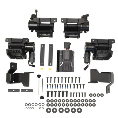 Westin Pro-E Power Running Boards Textured Black – Fits 2018-25 Wrangler 4 Door & More