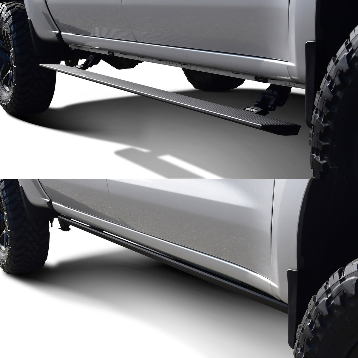 Westin Pro-E Power Running Boards Textured Black – Fits 2019-26 Silverado/Sierra 1500 Crew Cab & More