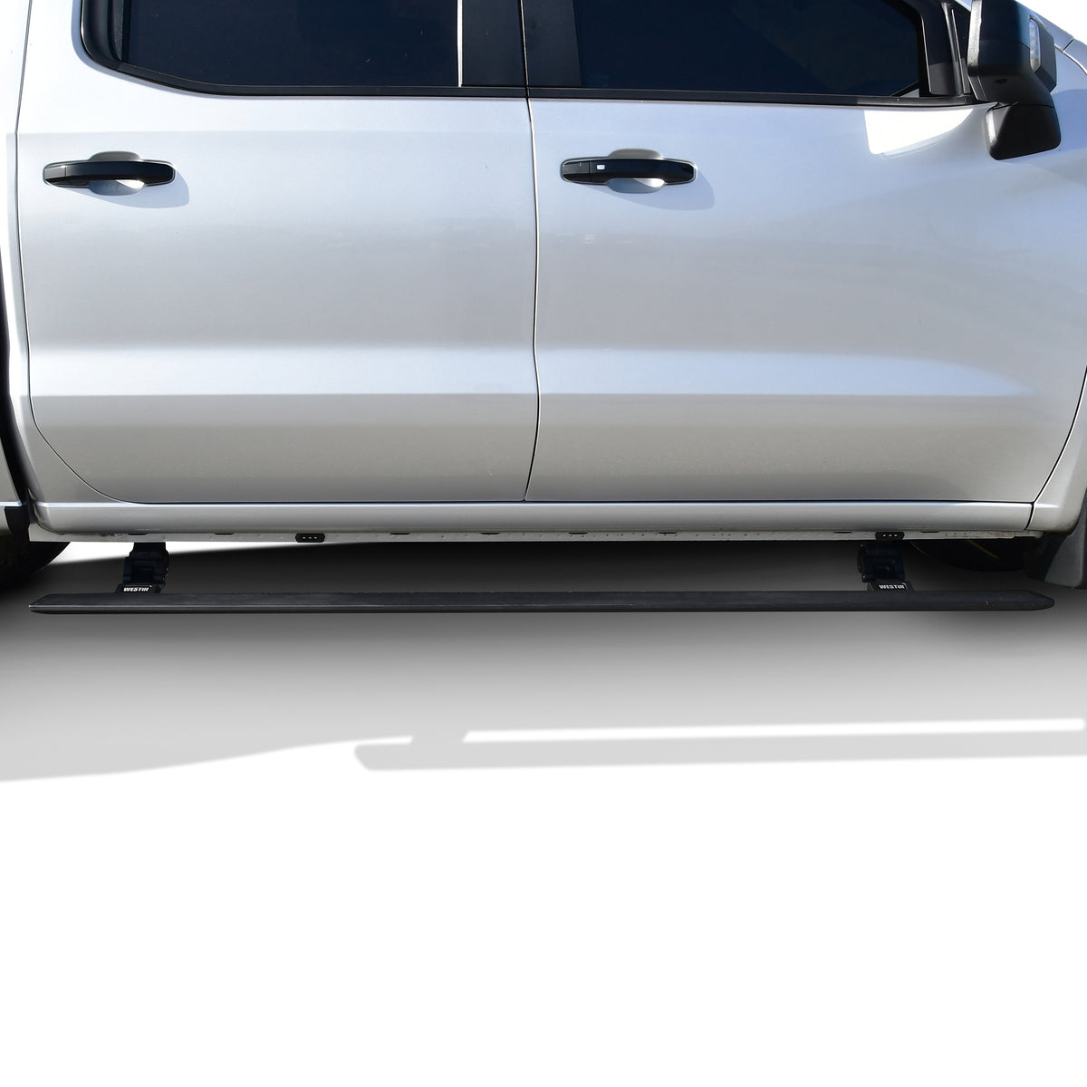 Westin Pro-E Power Running Boards Textured Black – Fits 2019-26 Silverado/Sierra 1500 Crew Cab & More