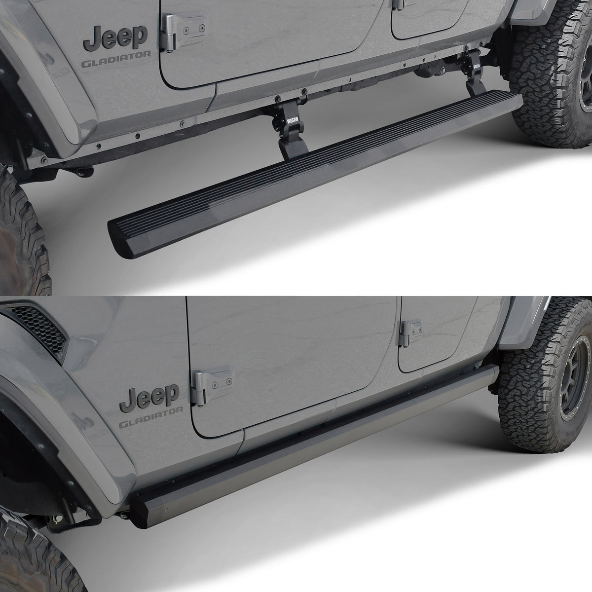 Westin Pro-E Power Running Boards Textured Black – Fits 2020-26 Gladiator