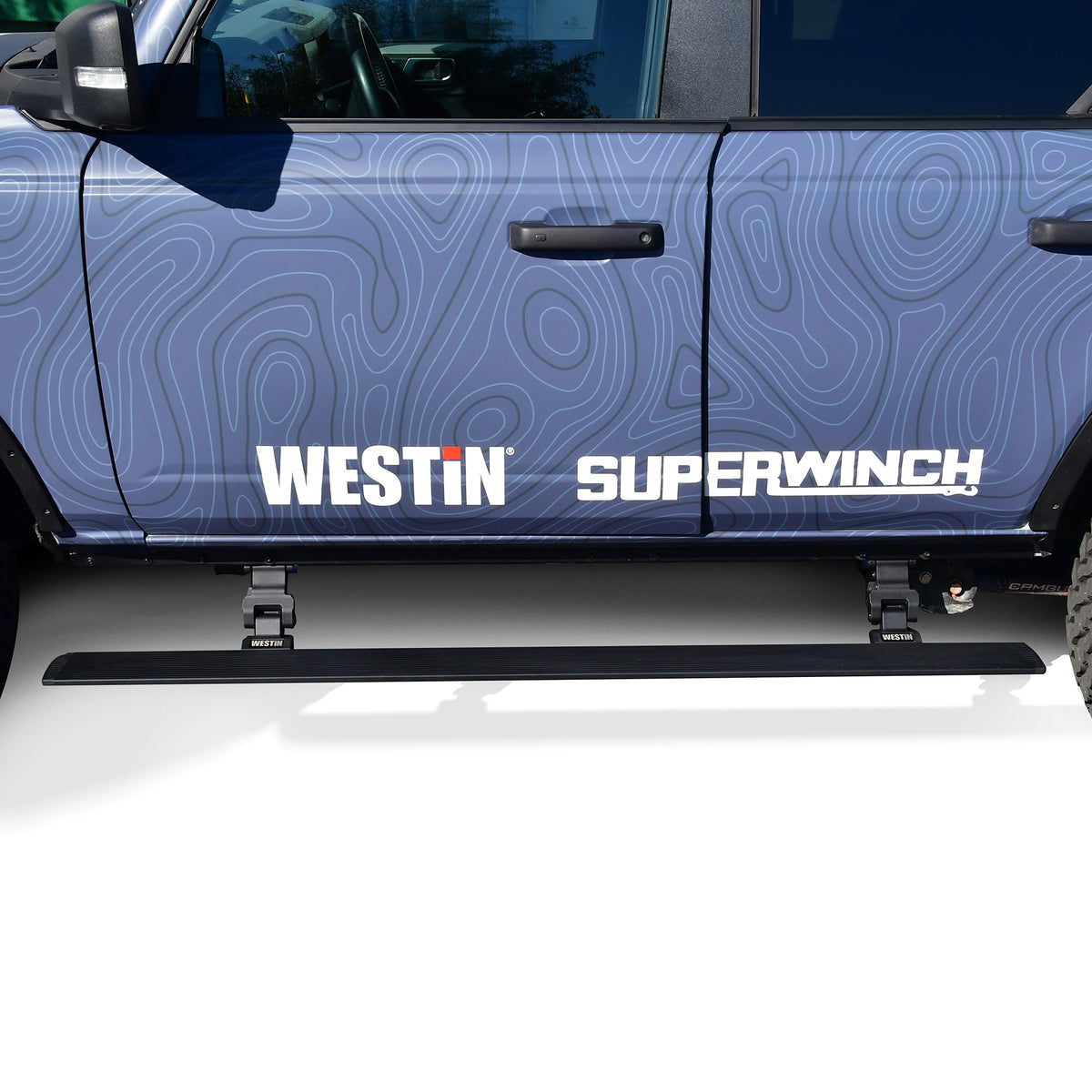 Westin Pro-E Power Running Boards Textured Black – Fits 2021-26 Bronco 4 Door & More