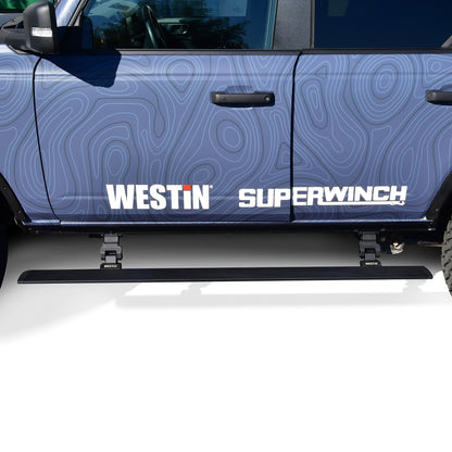 Westin Pro-E Power Running Boards Textured Black – Fits 2021-26 Bronco 4 Door & More