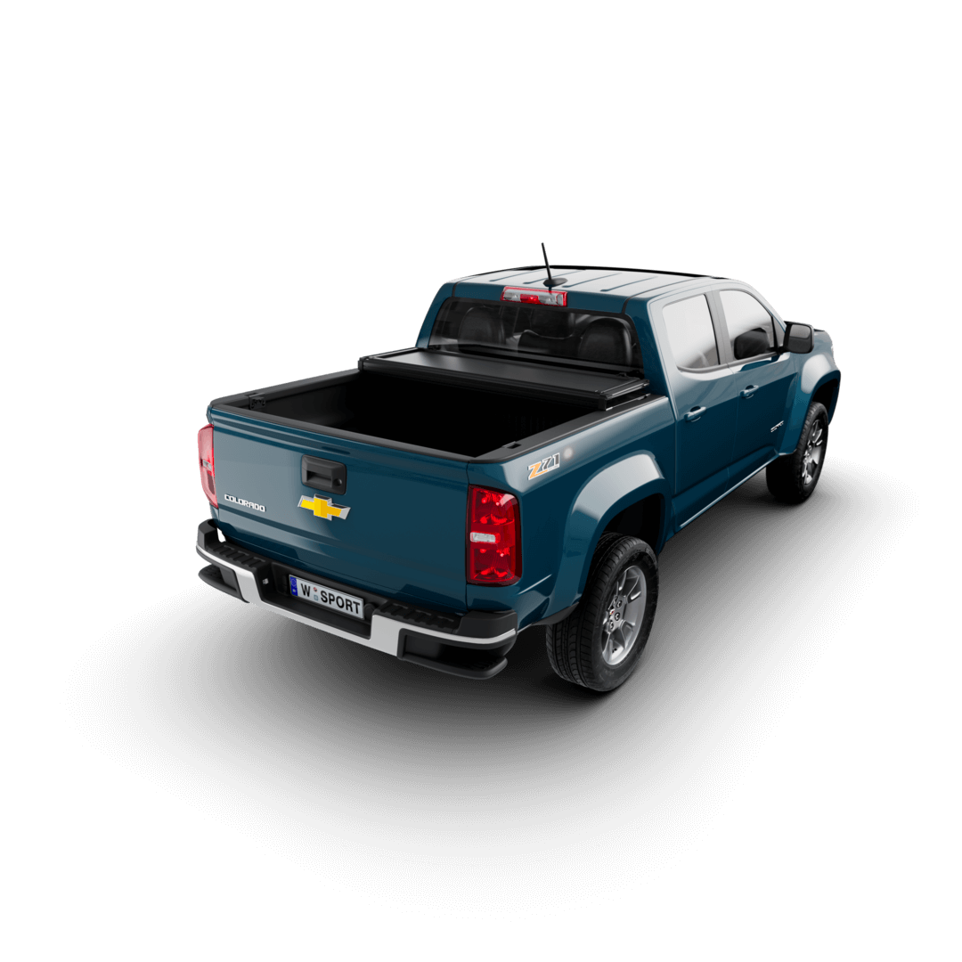 Worksport AL3 Aluminum Tri-Fold Hard Tonneau Cover – Fits 2023–2025 Chevrolet Colorado & GMC Canyon 5' Short Bed