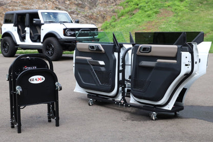 EZ4X4 2021 & Up Bronco 4DR Aluminum Folding Door Cart