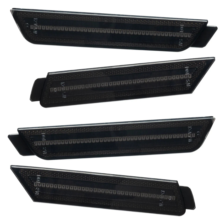 Oracle LED Side Marker Lights - Fits 2010-15 Chevrolet Camaro Tinted Amber/Red LEDs Set of 4