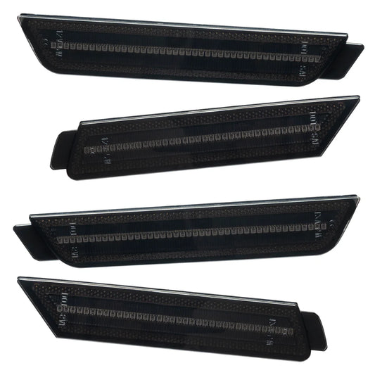 Oracle LED Side Marker Lights - Fits 2010-15 Chevrolet Camaro Tinted Amber/Red LEDs Set of 4