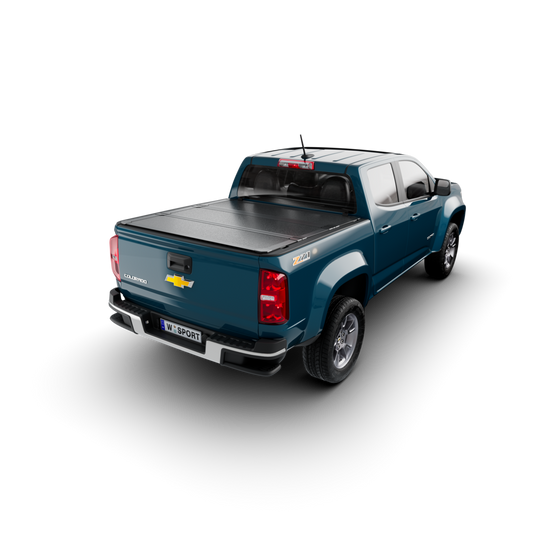 Worksport AL3 Aluminum Tri-Fold Hard Tonneau Cover – Fits 2023–2025 Chevrolet Colorado & GMC Canyon 5' Short Bed