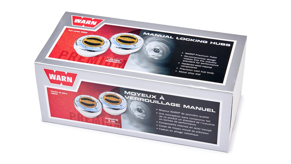 WARN Premium Locking Hubs for D50/60 (Internal Mount)