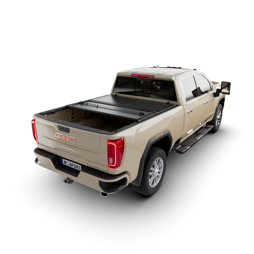 Worksport AL3 Aluminum Tri-Fold Full Bed Access Tonneau Cover – Fits 2007–2019 Chevrolet Silverado & GMC Sierra 6'6" Standard Bed