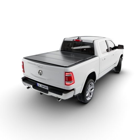 Worksport AL4 Hard Aluminum Full Bed Access Tonneau Cover for 2009–2024 RAM 1500/1500 Classic 5'7" Short Bed