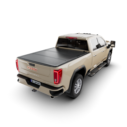 Worksport AL3 Aluminum Tri-Fold Full Bed Access Tonneau Cover – Fits 2007–2019 Chevrolet Silverado & GMC Sierra 6'6" Standard Bed