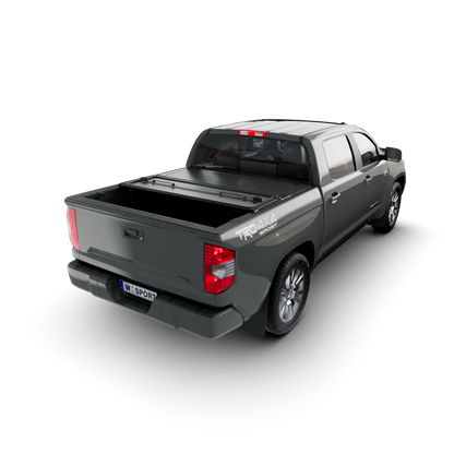 Worksport AL3 Full Bed Access Aluminum Tri-Fold Tonneau Cover – Fits 2022–2024 Toyota Tundra  6'6" Standard Bed w/ Utility Brackets