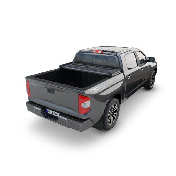 Worksport Vinyl Tri-Fold Tonneau Cover SC3 5'6" Fits 2014-21 Toyota Tundra w/Utility Track Brackets Short Bed
