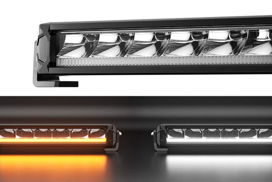 Orion Van Gear Slim LED Light Bar 2.0 for Vans & Off-Road Vehicles – Fits Orion Roof Racks – 50", Dual DRL White/Amber, IP69K Waterproof