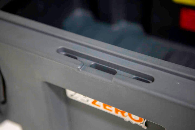 23ZERO 50L Overland Gear Storage Box Gray for Pickup Trucks, SUVs & Crossovers - Compact and Durable Storage for Tools and Supplies