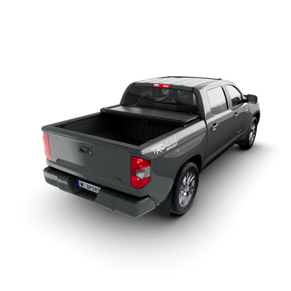 Worksport AL3 Full Bed Access Aluminum Tri-Fold Tonneau Cover – Fits 2022–2024 Toyota Tundra  6'6" Standard Bed w/ Utility Brackets