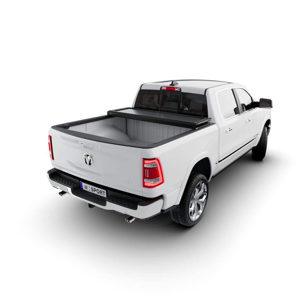 Worksport AL3 Aluminum Tri-Fold Full Bed Access Cover – Fits 2002–2024 RAM 1500/2500/3500 6'4" Standard Bed