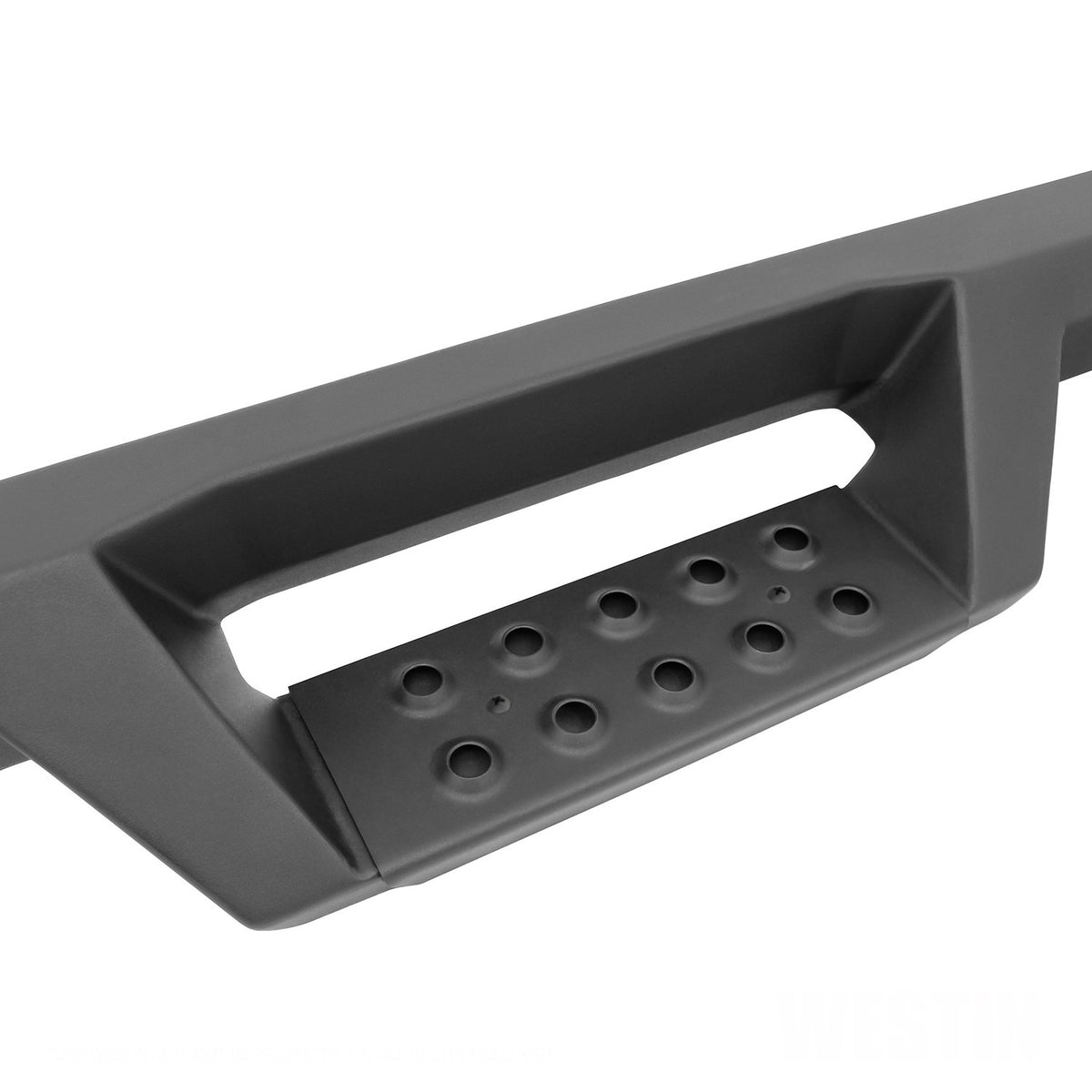 Westin HDX Drop Nerf Step Bars Textured Black – Fits 1999-16 Super Duty Crew Cab