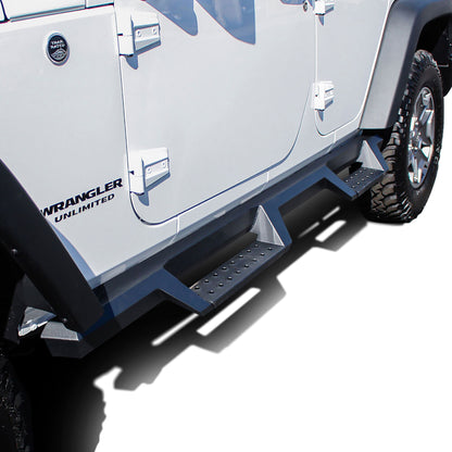 Westin HDX Drop Nerf Step Bars Textured Black – Fits 2007-18 Wrangler 4 Door