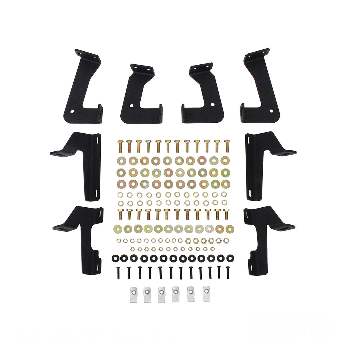 Westin HDX Drop Nerf Step Bars Textured Black – Fits 2018-26 Wrangler 2 Door