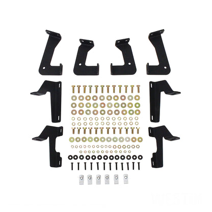 Westin HDX Drop Nerf Step Bars Textured Black – Fits 2018-26 Wrangler 2 Door
