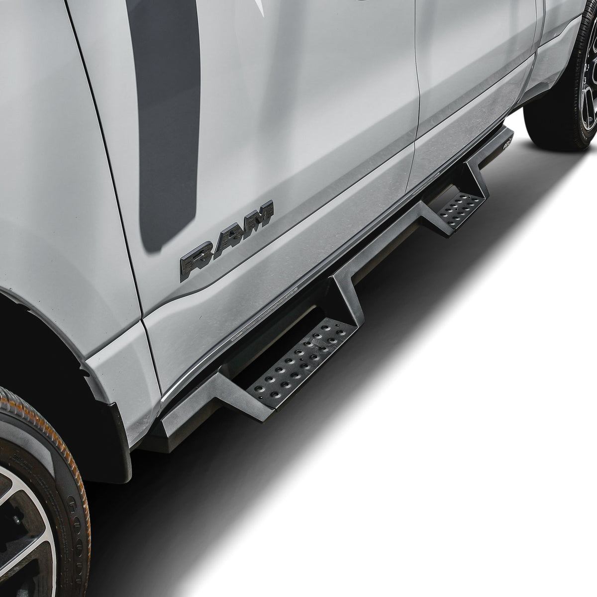 Westin HDX Drop Nerf Step Bars Textured Black – Fits 2019-26 Ram 1500 Crew Cab