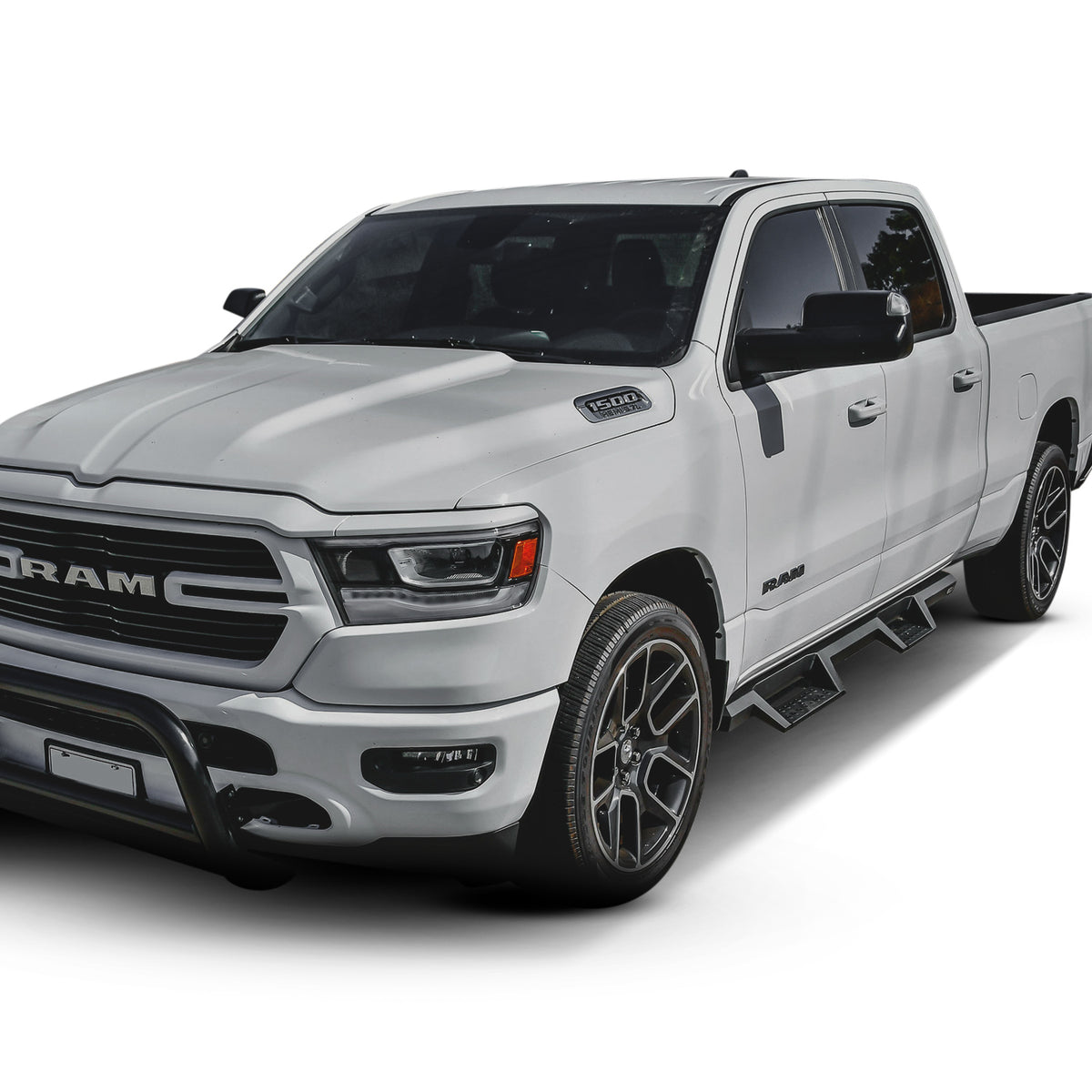 Westin HDX Drop Nerf Step Bars Textured Black – Fits 2019-26 Ram 1500 Crew Cab