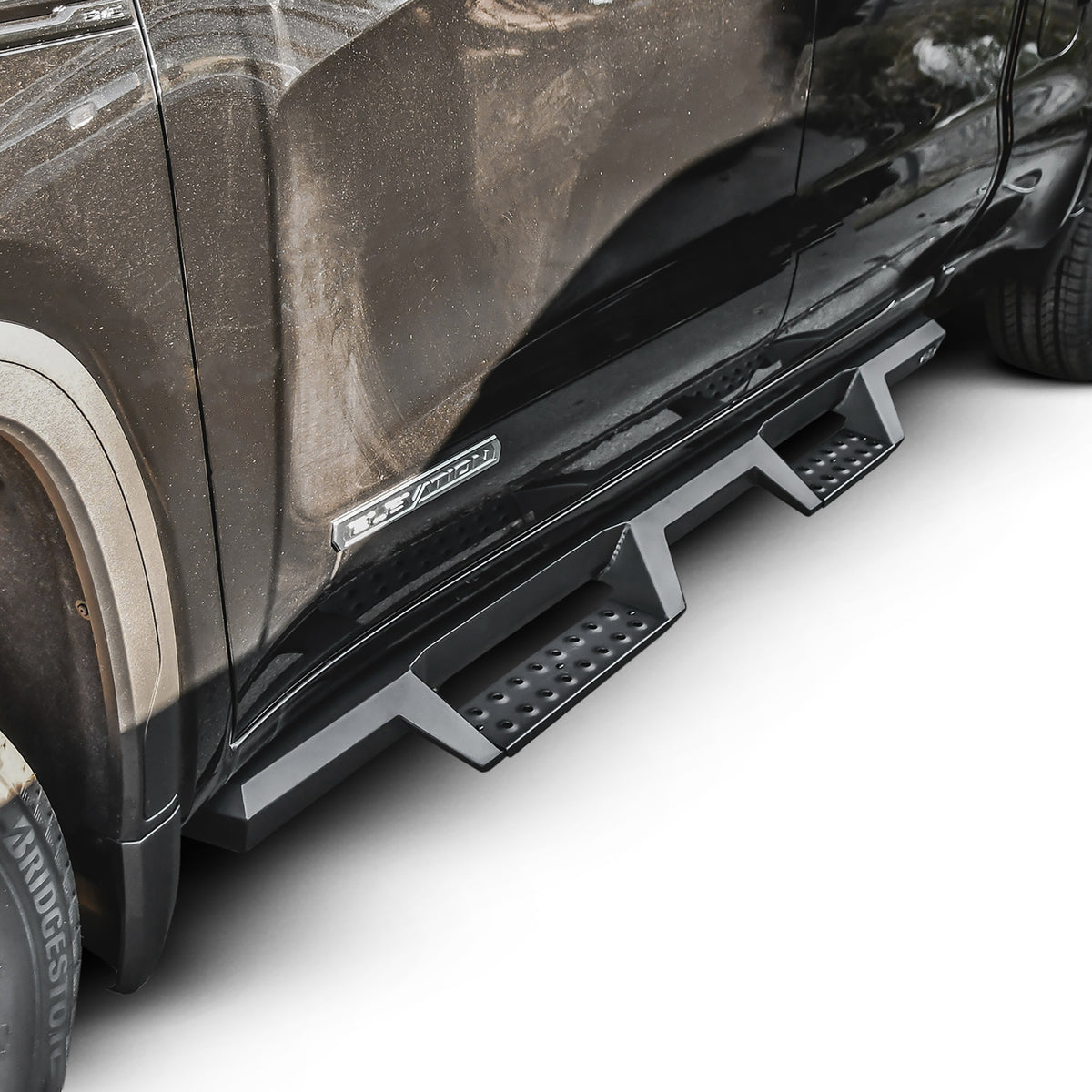 Westin HDX Drop Nerf Step Bars Textured Black – Fits 2019-26 Silverado/Sierra 1500 Double Cab & More