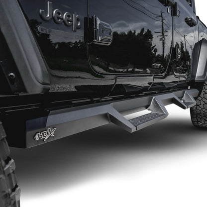 Westin HDX Drop Nerf Step Bars Textured Black – Fits 2020-26 Jeep Gladiator